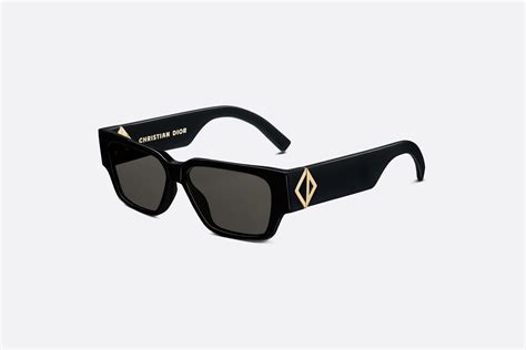 CD Diamond S5I Black Square Sunglasses 